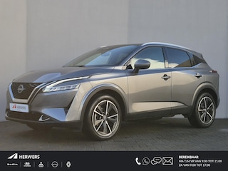 Nissan Qashqai 1.3 MHEV Xtronic Tekna Plus Automaat / HUD / Panoramadak / Allseason banden / Trekgewicht 1800 kg / Elektrische achterklep / Stoel met massage functie / Rondomzicht camera / Stuur-, Stoel en Voorruit verwarming / Bose Audio Systeem /