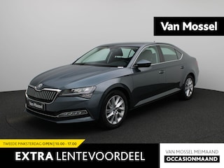 Skoda Superb 1.4 TSI iV PHEV Business Edition | Automaat | Navigatie | Apple CarPlay / Android Auto | Automatische Airco | Cruise Control | LED Koplampen | Parkeersensoren + Camera | Elektrisch verstelbare stoelen met geheugen | Verwarmde Stoelen | Keyless Entry & Start | Draadloze Telefoonlader | Lichtmetalen Velgen | Lane Assist |