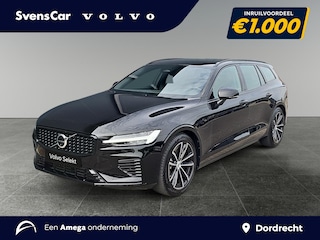 Volvo V60 2.0 T6 Plug-in hybrid AWD Plus Dark | Trekhaak | Verwarmde voorruit | Sportstoelen | 360 graden camera |