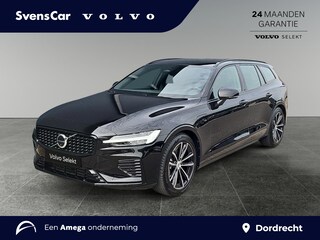Volvo V60 2.0 T6 Plug-in hybrid AWD Plus Dark | Trekhaak | Verwarmde voorruit | Sportstoelen | 360 graden camera |