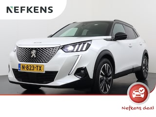 Peugeot 2008 EV GT Pack 50 kWh | ACCU 93% | 3-Fase | Navigatie | Panoramisch schuifdak | 18 inch lichtmetalen velgen | Alcantara bekleding | Camera achter | Stoelverwarming | Adaptieve Cruise control