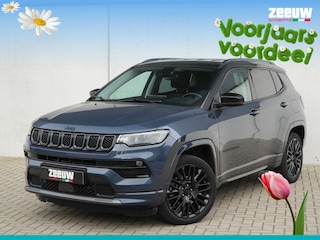 Jeep Compass 4xe 240 PK Hybrid S | Leder | Navi | Winter | Trekhaak | 19"