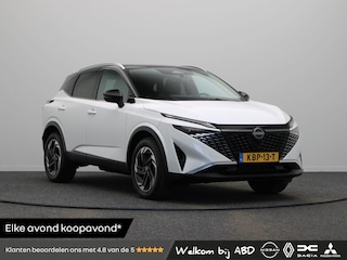 Nissan Qashqai 158pk MHEV Xtronic N-Connecta | Panoramadak | Pilot Assist | Elektrische achterklep | Head-up Display | Stoel, stuur en voorruit verwarming  | Rondomzicht camera |