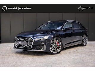 Audi A6 Avant 55 TFSI e quattro S edition Competition | Magnetic Ride | Trekhaak | Stuur/Stoelverwarming | Panoramadak | Ele.verstelbare stoelen/Links met memory | Akoestisch glas | Glans Pakket | B&O Audio | Standkachel | Softclose | Camera |