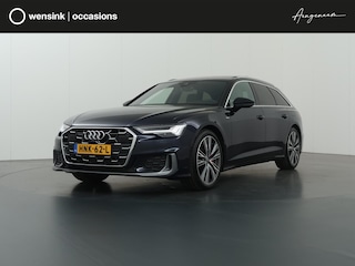 Audi A6 Avant 55 TFSI e quattro S edition Competition | Magnetic Ride | Trekhaak | Stuur/Stoelverwarming | Panoramadak | Ele.verstelbare stoelen/Links met memory | Akoestisch glas | Glans Pakket | B&O Audio | Standkachel | Softclose | Camera |
