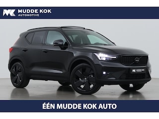 Volvo XC40 B4 Ultra Black Edition | Panoramadak | Trekhaak | 360° Camera | ACC | Stoel+Stuurverwarming