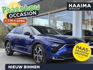 Citroën C5 X 1.6T 180pk Automaat Shine | Memoryfunctie op stoel | Lederen comfortseats | PHC Vering | 360gr camera's | Elektr. achterklep | Navi | Full LED