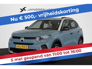 Citroën C3 Max 113pk 44 kWh 3 Fasen Head-Up Achteruitrijcamera