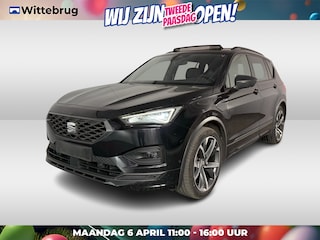 Seat Tarraco 1.4 TSI e-Hybrid PHEV FR / AUTOMAAT/ LEER/ PANO/ PARK.SENSOR.V+A/ CAMERA/ DCC/ STUUR+STOELVERWARM.V+A/ MEMORYSEAT/ ACC/ FULL LINK/ ELEK.KLEP/ KEYLESS/ DODEHOEK/ DAB/ CLIMA/ NAVI/ LED/ 20'' LMV