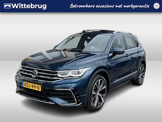 Volkswagen Tiguan 1.4 TSI eHybrid R-Line / AUTOMAAT/ PANO/ 245 PK/ TREKHAAK/ DCC/ ELEK.KLEP/ PARK.SENSOR.V+A/ 360 CAMERA/ STUUR+STOELVERWARM./ ACC/ KEYLESS/ APP-CONNECT/ HEAD-UP/ NAVI/ DAB/ CLIMA/ LED
