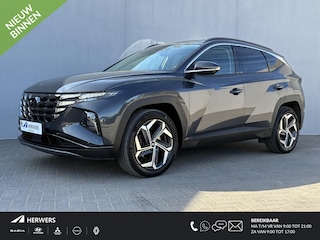 Hyundai Tucson 1.6 T-GDI HEV 230 Premium Automaat / Dealer onderhouden / Afneembare Trekhaak (1.650KG) / Leder / Elektrische stoelen/klep / Stoelventilatie / Stuur-, stoel- & achterbankverwarming / Apple CarplayAndroid Auto / 19” LM wielen /