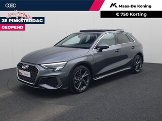 Audi A3 Sportback 40 TFSIe 150kW/204PK S Edition · Panoramadak · Leder · Trekhaak · Garantie t/m 07-12-2028 of 100000km
