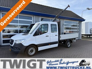 Mercedes-Benz Sprinter 316 CDI CC DC EURO 6 OPEN LAADBAK MET KRAAN