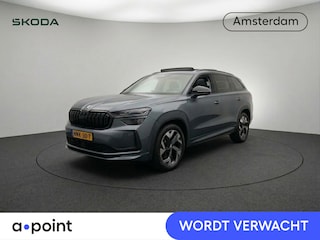 Skoda Kodiaq 1.5 TSI PHEV Sportline Business 204 pk Automaat (DSG) | Verlengde garantie | Navigatie | Panoramadak | Trekhaak (wegklapbaar) | Parkeersensoren | Achteruitrijcamera | Stoelverwarming v/a |