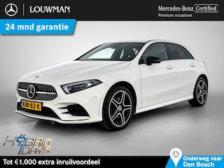 Mercedes-Benz A-klasse 250 e AMG Plug-In Hybride | Nightpakket | Sfeerverlichting | Rij-assistentiepakket | Navigatie | Inclusief 24 maanden Mercedes-Benz Certified garantie voor Europa.