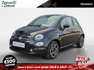Fiat 500 Club | 1.0 Hybrid | Tech Pack | airco (automatisch) | Apple Carplay / Android Auto | Regensensor | 12 maanden Bovag garantie