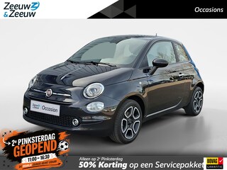 Fiat 500 Club | 1.0 Hybrid | Tech Pack | airco (automatisch) | Apple Carplay / Android Auto | Regensensor | 12 maanden Bovag garantie