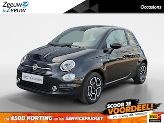 Fiat 500 Club | 1.0 Hybrid | Tech Pack | airco (automatisch) | Apple Carplay / Android Auto | Regensensor | 12 maanden Bovag garantie