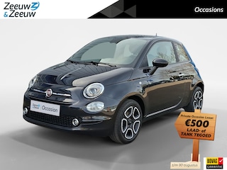 Fiat 500 Club | 1.0 Hybrid | Tech Pack | airco (automatisch) | Apple Carplay / Android Auto | Regensensor | 12 maanden Bovag garantie