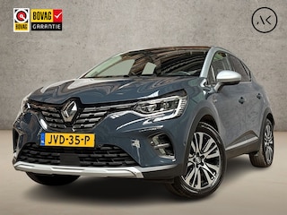 Renault Captur 1.6 E-Tech plug-in hybrid 160 iconic 160Pk Automaat (SCHUIFDAK, VIRTUAL COCKPIT, APPLE CARPLAY, GROOT NAVI, LEDER, 360 CAMERA, STOELVERWARMING, ADAPTIVE CRUISE, GETINT GLAS, NIEUWSTAAT)