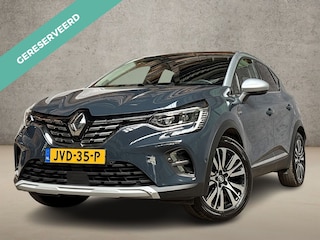 Renault Captur 1.6 E-Tech plug-in hybrid 160 iconic 160Pk Automaat (SCHUIFDAK, VIRTUAL COCKPIT, APPLE CARPLAY, GROOT NAVI, LEDER, 360 CAMERA, STOELVERWARMING, ADAPTIVE CRUISE, GETINT GLAS, NIEUWSTAAT)