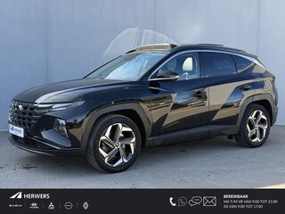 Hyundai Tucson 1.6 T-GDI PHEV Premium Sky 4WD Automaat / Panoramadak / Dealer onderhouden / 1e eigenaar / 1.350 kg trekgewicht / Lederen Bekleding / Stoelverwarming & Stoelventilatie / Elektr. Stoelen / Navigatie / Camera 360° / Adaptieve Cruise / Apple Carplay/Android Auto /