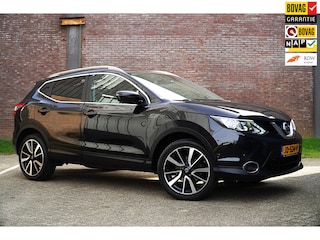 Nissan Qashqai 1.2 Tekna 116PK, Nav, Pano.Dak, Cruise, Climat, Trekhaak, Lederen Bekleding, Ned. Auto