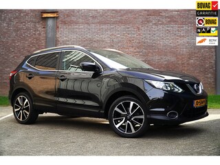 Nissan Qashqai 1.2 Tekna 116PK, Nav, Pano.Dak, Cruise, Climat, Trekhaak, Lederen Bekleding, Ned. Auto