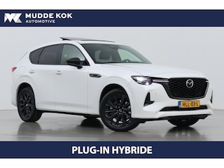Mazda CX-60 2.5 e-SkyActiv PHEV Homura Plus | Panoramadak | Stoelverwarming+Ventilatie | Bose Audio | 360° Camera | ACC | Head-Up