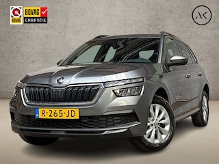 Skoda Kamiq 1.0 TSI Sportline Automaat (RS KUIPSTOELEN, VIRTUAL COCKPIT, APPLE CARPLAY, GROOT NAVI, STOELVERWARMING, ADAPTIVE CRUISE, GETINT GLAS, ZWART HEMEL, NIEUWSTAAT)