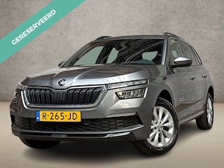 Skoda Kamiq 1.0 TSI Sportline Automaat (RS KUIPSTOELEN, VIRTUAL COCKPIT, APPLE CARPLAY, GROOT NAVI, STOELVERWARMING, ADAPTIVE CRUISE, GETINT GLAS, ZWART HEMEL, NIEUWSTAAT)