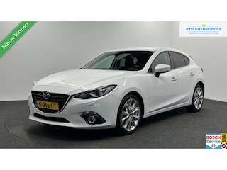 Mazda 3 2.0 TS+ HEAD UP NAVI ADAPTIEF CRUISE LM ECC CRUISE STOELVERWARMING.