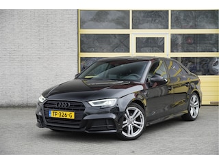 Audi A3 Limousine 1.0 TFSI 2x S-Line BJ2018 Lmv 18" | Led V+A | Pdc | Navi | Sideskirts | Dynamische knipperlichten | Climate control | Cruise control | Sportstoelen | Sportstuur | Zwarte hemel | Extra getint glas