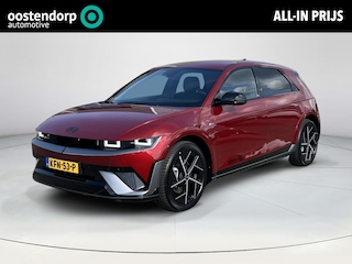 Hyundai Ioniq 5 N Line Business 84 kWh | Uit voorraad leverbaar! | Achteruitrijcamera | Stoelverwarming | Stuurverwarming | Elektrische stoelen | Verschuifbare 2e zitrij | Elektrische achterklep | Parkeersensoren voor/achter | Draadloze applecarplay en android auto |