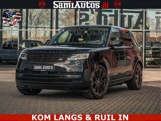 Land Rover Range Rover P550e 551 PK GARANTIE TOT 14-03-2029 | ACHTERAS BESTURING | SOFT CLOSE | HEAD-UP | FACELIFT MODEL | 23 INCH VELGEN | PANORAMADAK | STUURVERWARMING | STOEL KOELING | Incl btw | Fabrieksgarantie tot 14-03-2029 – Geniet van gemoedsrust met uitgebreide dekking tot deze datum.