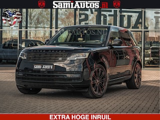 Land Rover Range Rover P550e 551 PK GARANTIE TOT 14-03-2029 | ACHTERAS BESTURING | SOFT CLOSE | HEAD-UP | FACELIFT MODEL | 23 INCH VELGEN | PANORAMADAK | STUURVERWARMING | STOEL KOELING | Incl btw | Fabrieksgarantie tot 14-03-2029 – Geniet van gemoedsrust met uitgebreide dekking tot deze datum.