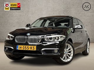 BMW 120i Sport Line Shadow High Executive 184Pk Automaat (SCHUIFDAK, GROOT NAVI, DEALER ONDERHOUDEN, MEMORY SEATS, LEDER, STUUR/STOELVERWARMING, PARKEERSENSOREN, TREKHAAK, NIEUWSTAAT)