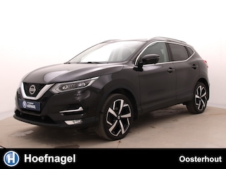 Nissan Qashqai 1.3 DIG-T Tekna | Cruise control | Stoelverwarming | CarPlay | 360° camera | Panoramadak | Trekhaak