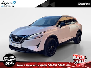 Nissan Qashqai 1.5 e-Power Black Edition | 1ste eigenaar| Navigatie| Panoramisch dak| Stoel/stuur en voorruitverwarming| 360 graden camera| Dealeronderhouden