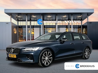 Volvo V60 T6 Recharge Plus Dark | 18" | Sporstoelen | Trekhaak | 360 Camera  Harman Kardon | Adaptieve Cruise | BLIS