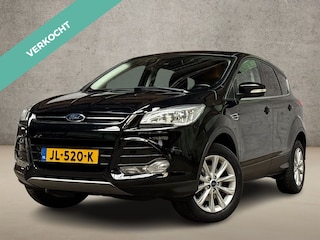 Ford Kuga 1.5 Titanium 150Pk (NAVIGATIE, CLIMATE, CAMERA, LEDER, KEYLESS, LM VELGEN, SPORTSTOELEN, GETINT GLAS, CRUISE, NIEUWE APK, NIEUWSTAAT)