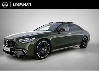 Mercedes-Benz S-klasse AMG 63 S E Performance Lang | Business Class pakket | Keramische remschijven | Sierdelen AMG Carbon | Verwarmde voorruit | Koelvak achteraan | AMG Driver’s pakket | 21 inch AMG velgen | High-End Rear Seat Entertainment | AMG Performance stuurwiel |
