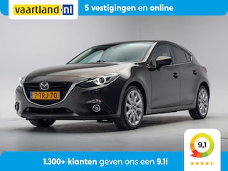 Mazda 3 2.0 HP GT-M [ Clima Navi Cruise Airco Leder Stoelverwarming ]