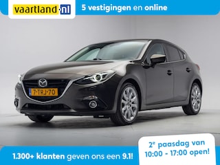 Mazda 3 2.0 HP GT-M [ Clima Navi Cruise Airco Leder Stoelverwarming ]