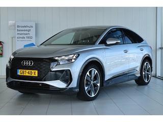 Audi Q4 35 Advanced edition 55 kWh | Adapt. Cruise | Trekhaak | Stoelverwarming | MATRIX | Camera | Navi | Elektr. Klep | 20 Inch