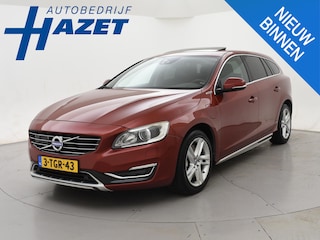Volvo V60 2.4 D6 AWD 285 PK PLUG-IN SUMMUM *FLAMENCO RED* + ADAPTIVE CRUISE | SCHUIFDAK | TREKHAAK | PREMIUM SOUND