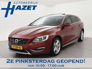 Volvo V60 2.4 D6 AWD 285 PK PLUG-IN SUMMUM *FLAMENCO RED* + ADAPTIVE CRUISE | SCHUIFDAK | TREKHAAK | PREMIUM SOUND
