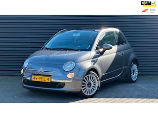 Fiat 500 1.2 Lounge | Panoramadak | Automaat | Half leder |