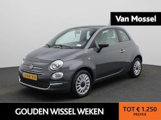 Fiat 500 1.0 Hybrid Dolcevita PANORAMADAK | APPLE CARPLAY | LMV | CRUISE | AIRCO | RADIO | BLUETOOTH | DEALER ONDERHOUDEN | 12 MAANDEN BOVAG GARANTIE |