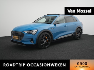 Audi e-Tron 55 quattro advanced Pro Line Plus 95 kWh AUTOMAAT | PANORAMADAK | LEDER | SPORTSTOELEN | CAMERA | NAVIGATIE | ADAPTIEVE CRUISE | CLIMA | 12 MAANDEN BOVAG GARANTIE |